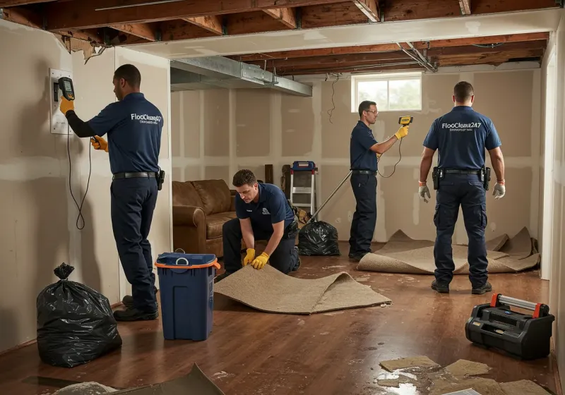 Flood DamageMaterial Assessment and Debris Removal process in Sarita, TX